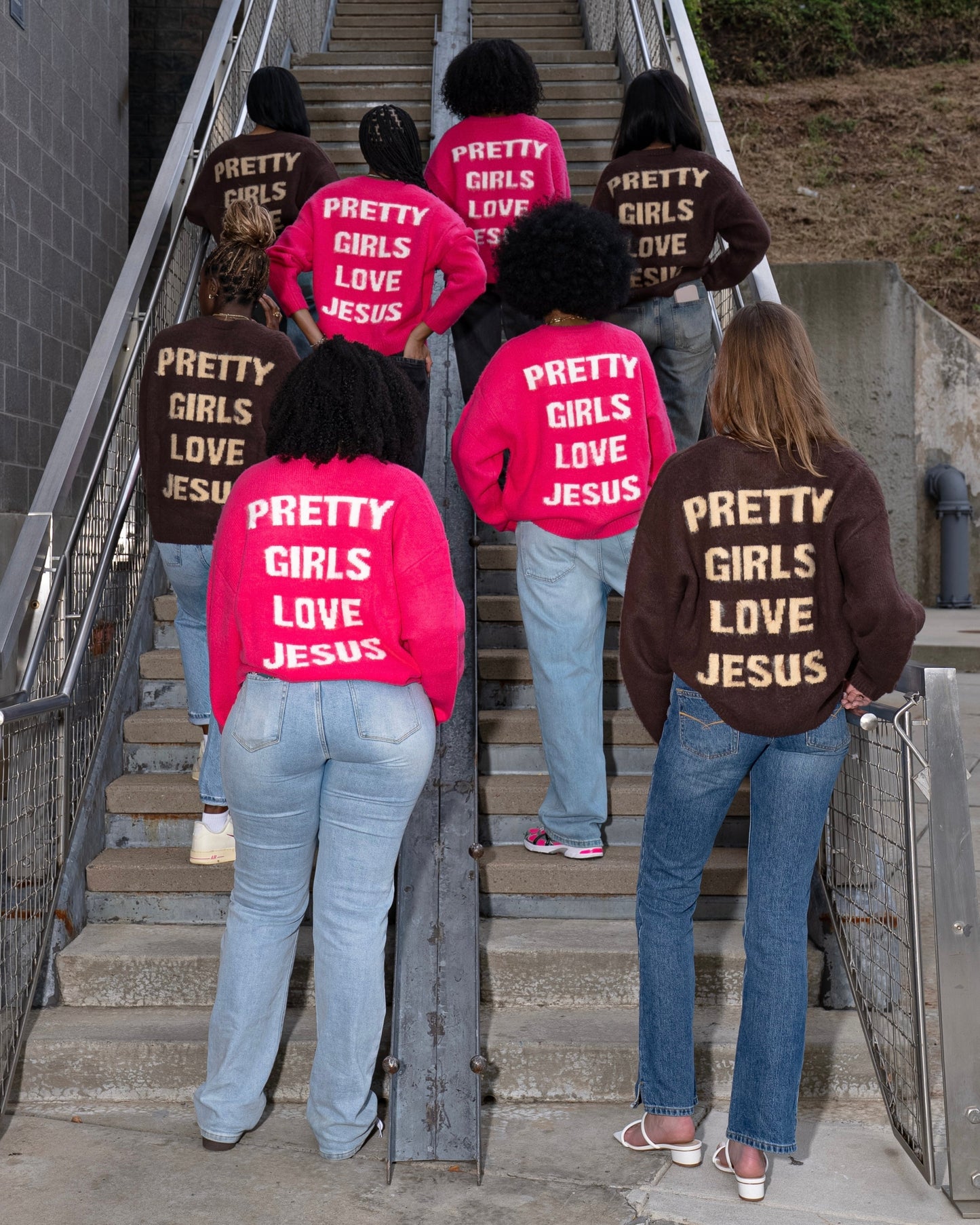 Pretty Girls Love Jesus Sweater