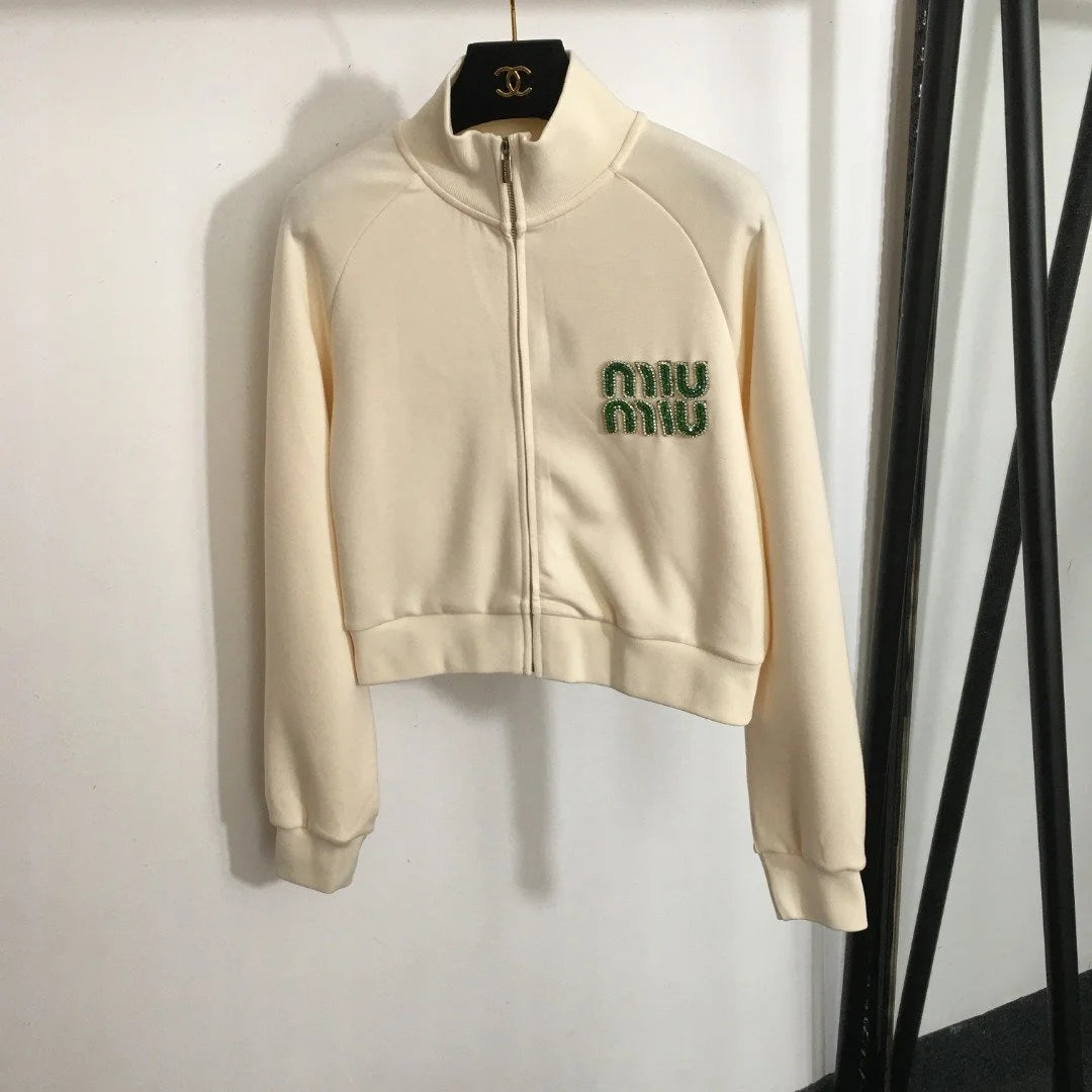 Cream Luxe Tracksuit