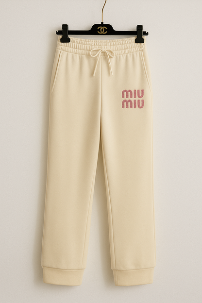 Cream Luxe Tracksuit