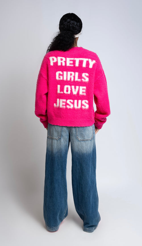 Pretty Girls Love Jesus Sweater
